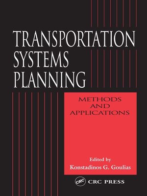 cover image of Transportation Systems Planning